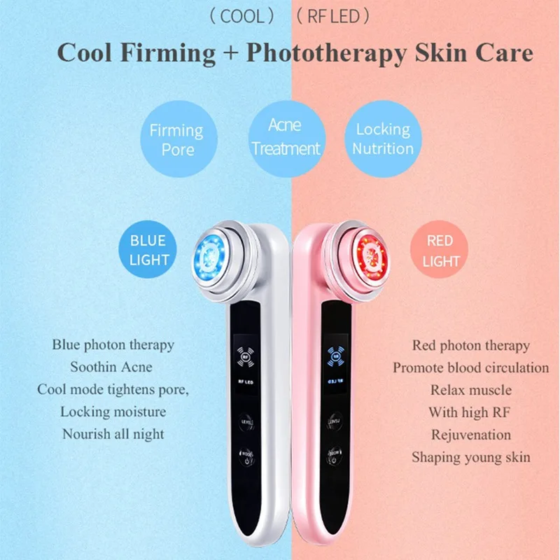 Radio Frequency for Electric LED Photon Light Therapy RF EMS Skin Rejuvenation Face Lifting Tighten Massage Beauty Care Machine
Radio Frequency for Electric LED Photon Light Therapy RF EMS Skin Rejuvenation Face Lifting Tighten Massage Beauty Care Machine