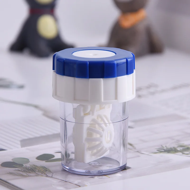 Contact Lens Cleaner Case Box Manual Rotation Type Plastic Container Storage Holder For Travel Eyes Travel Kit Wholesale
Contact Lens Cleaner Case Box Manual Rotation Type Plastic Container Storage Holder For Travel Eyes Travel Kit Wholesale