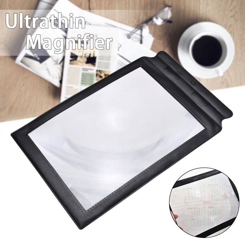 A4 Sizes Reading Aid Lens 3X Magnifier Magnifying Lenses Glass Tool For The Older Seniors Professionals Reading Full Page
A4 Sizes Reading Aid Lens 3X Magnifier Magnifying Lenses Glass Tool For The Older Seniors Professionals Reading Full Page