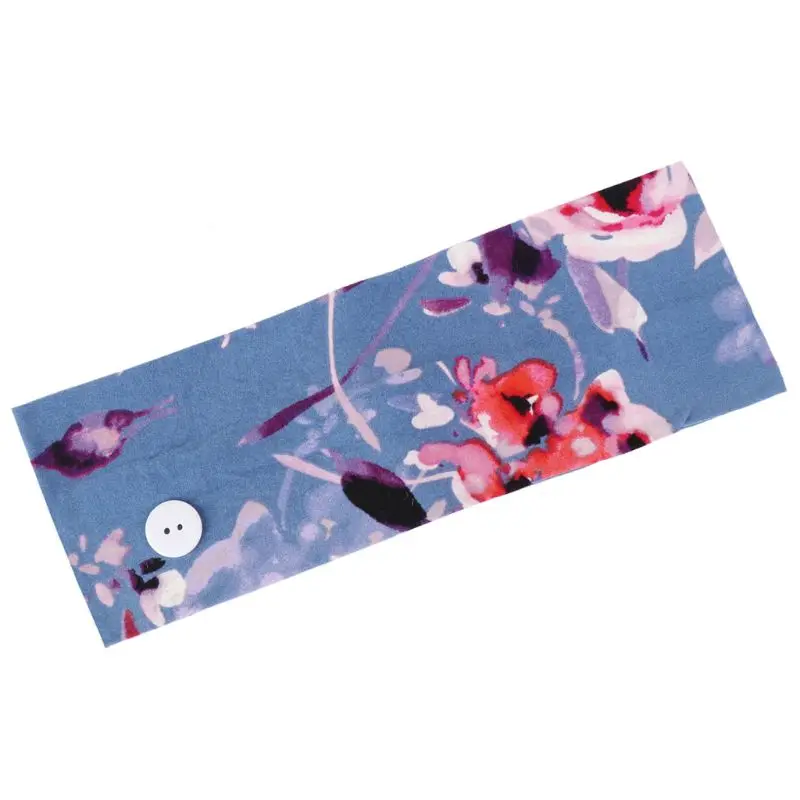 Colorful Flower Printed Hair Band Sport Yoga Soft Cotton Headband Stretchy Turban with Button Mask Holder Ear Protection Bandana
Colorful Flower Printed Hair Band Sport Yoga Soft Cotton Headband Stretchy Turban with Button Mask Holder Ear Protection Bandana