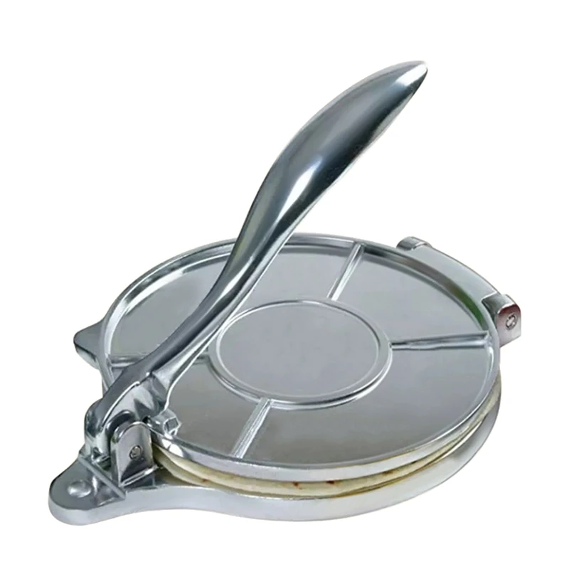Tortilla Press 8 Inch - Cast Aluminum Tortilla Maker - Heavy-Duty Taco Presser - Corn Flour Tortilla Press for Homemade - H05E
Tortilla Press 8 Inch - Cast Aluminum Tortilla Maker - Heavy-Duty Taco Presser - Corn Flour Tortilla Press for Homemade - H05E