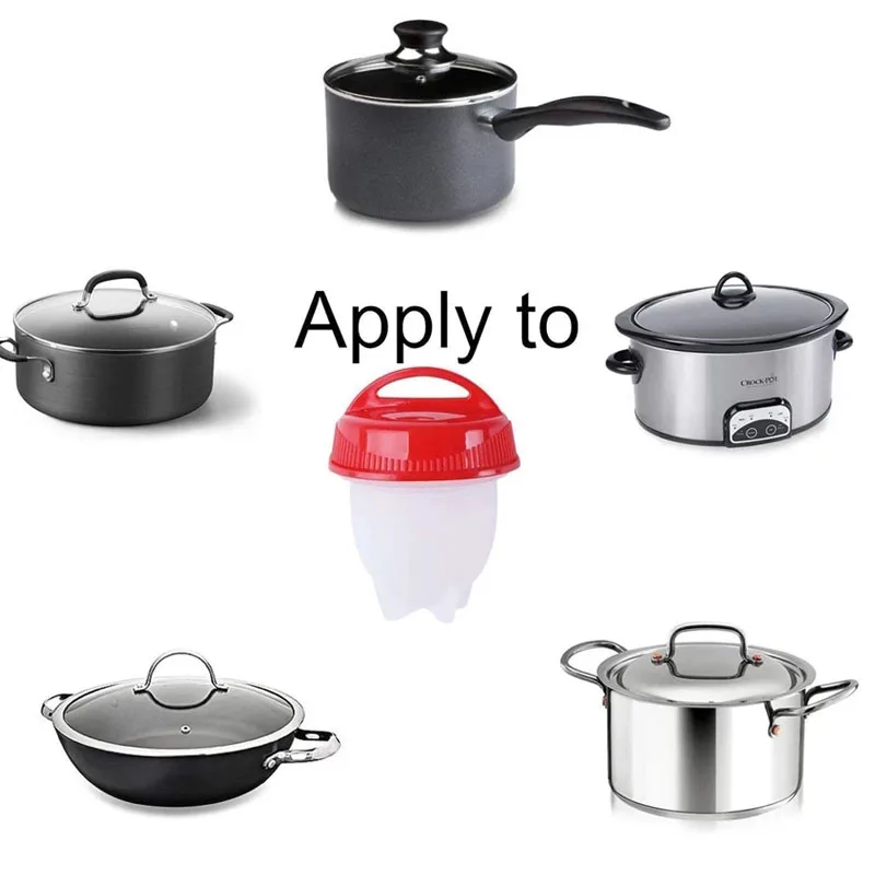 6pcs/set Egg Cooker Non-stick Silicone Boiled Eggs Cup Kitchen Gadgets Cooker Kitchen Cooking Accessories Egg Poachers with Lid
6pcs/set Egg Cooker Non-stick Silicone Boiled Eggs Cup Kitchen Gadgets Cooker Kitchen Cooking Accessories Egg Poachers with Lid