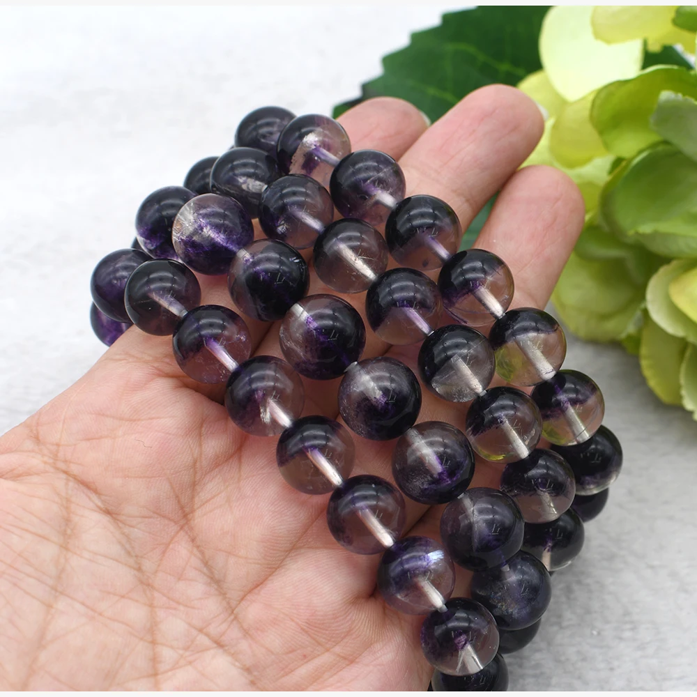 7-10mm High Quality Natural Purple Red Fluorite Cornucopia Smooth Round Finished Stretch Bracelets Beads 8" free shipping
7-10mm High Quality Natural Purple Red Fluorite Cornucopia Smooth Round Finished Stretch Bracelets Beads 8" free shipping