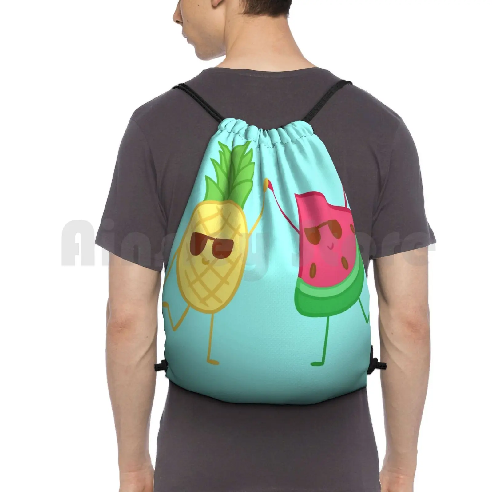 Summer Fruit Friends Backpack Drawstring Bag Riding Climbing Gym Bag Watermelon Fruit Summer Friends Highfive Cool Cute
Summer Fruit Friends Backpack Drawstring Bag Riding Climbing Gym Bag Watermelon Fruit Summer Friends Highfive Cool Cute
