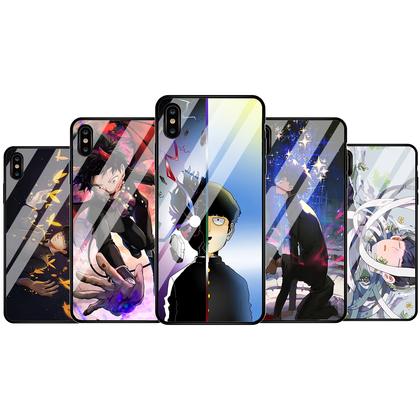 Mob Psycho 100 Kageyama Shigeo Glass Phone Case Cover For iphone X XR XS 11 12 Pro For Samsung Galaxy 
Mob Psycho 100 Kageyama Shigeo Glass Phone Case Cover For iphone X XR XS 11 12 Pro For Samsung Galaxy