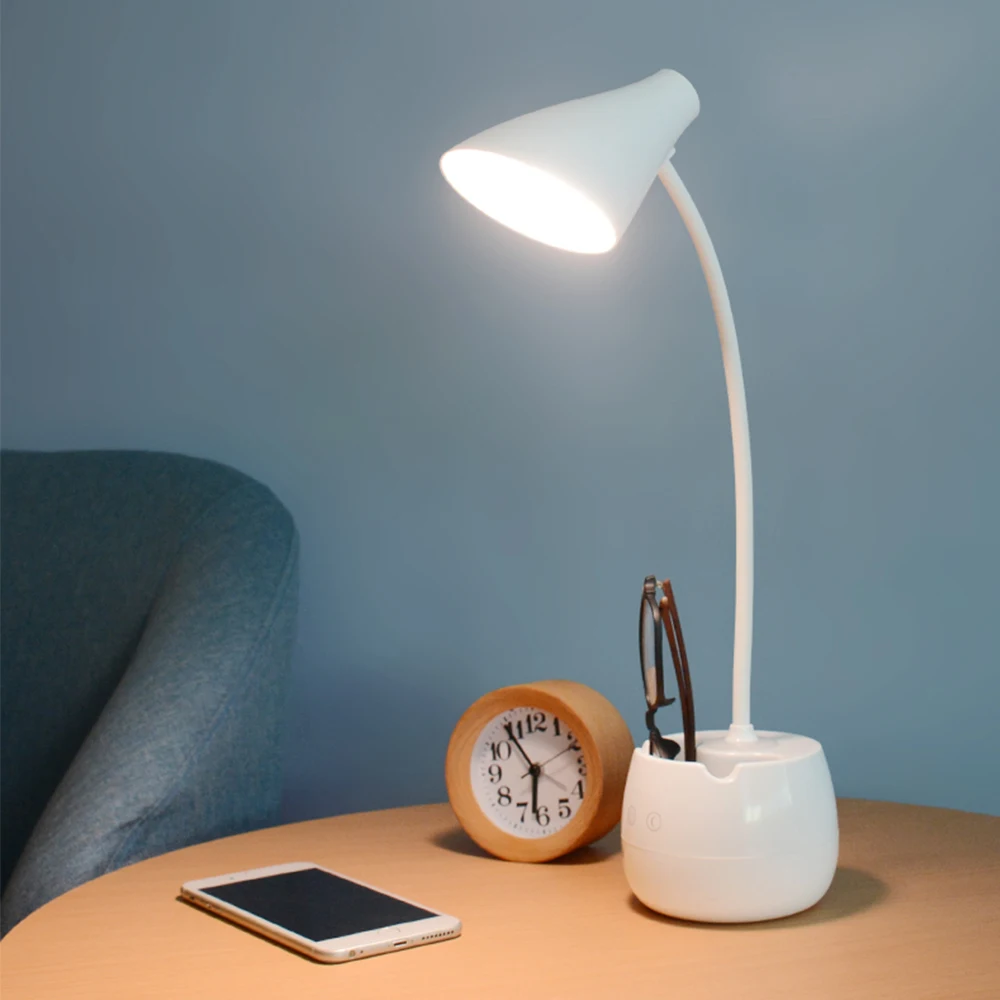 LED Table Lamp USB Desk Light Portable Reading Light LED Desktop Lamp 5V LED Bedside Lamp Touch Dimmable Gooseneck Study Light
LED Table Lamp USB Desk Light Portable Reading Light LED Desktop Lamp 5V LED Bedside Lamp Touch Dimmable Gooseneck Study Light