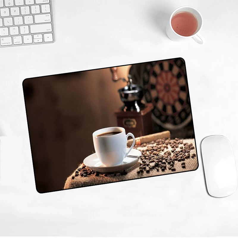 Турнирный коврик для мыши Стол картина кофе русский ХГЦ Продвижение скорость игровой планшет 180X220X 2 мм Мышь-машина Мат ПК Игровые маты.