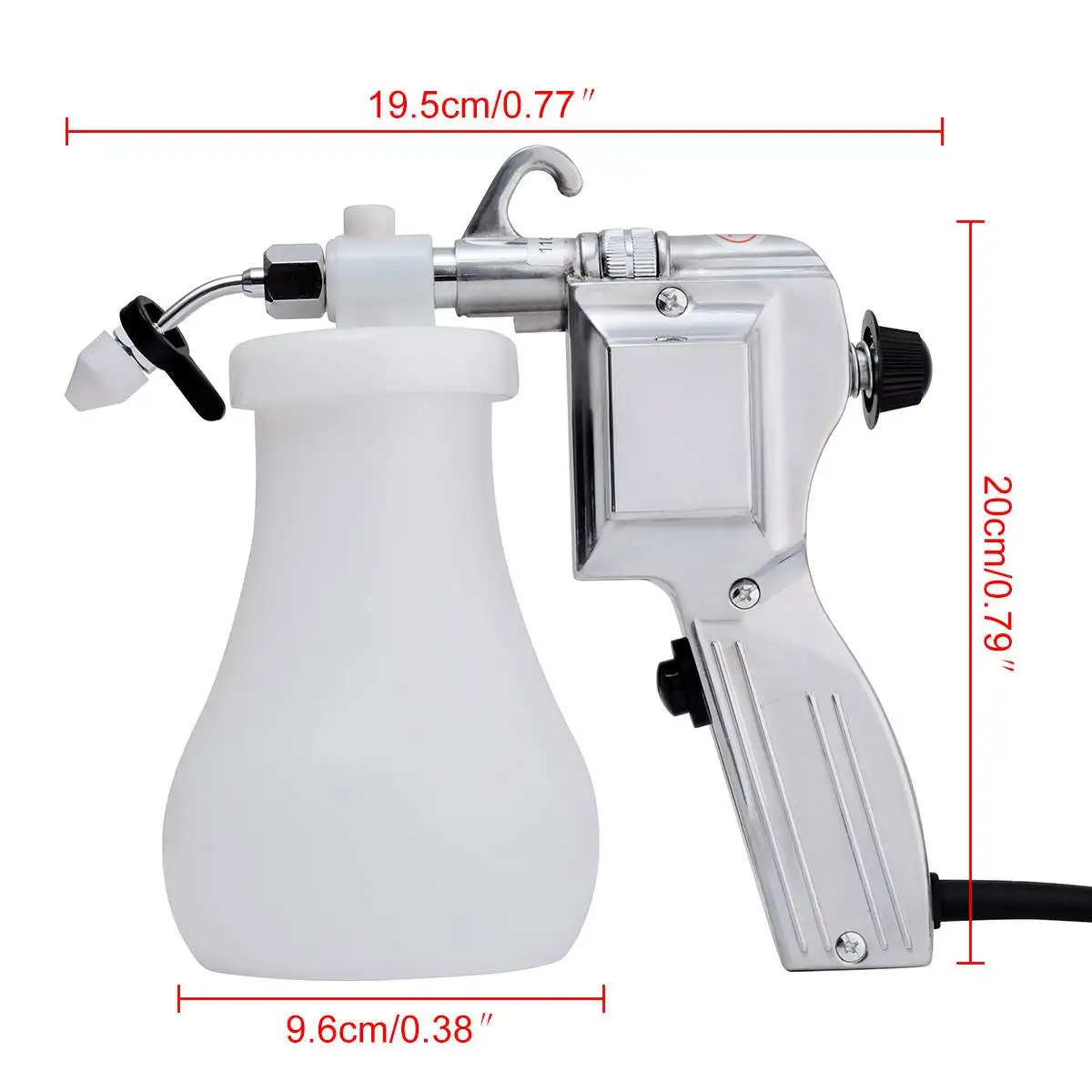 Textile Spot Cleaning Sprayer Adjustable 110 Volt Adjustable Nozzle New 
Textile Spot Cleaning Sprayer Adjustable 110 Volt Adjustable Nozzle New
