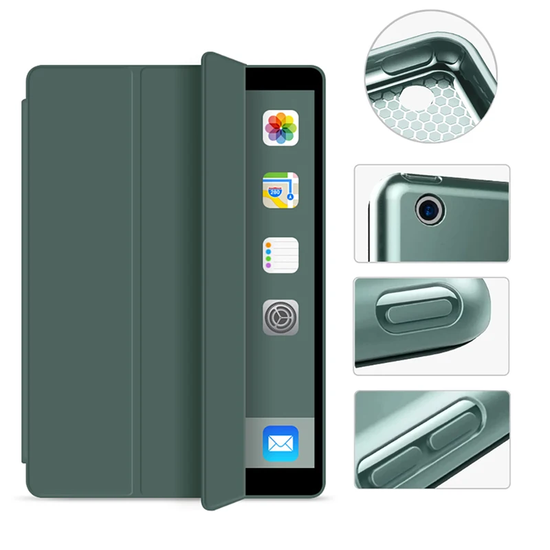 Умный кожаный чехол-подставка для планшета 2020 ipad Air 4, чехол для iPad 7, 8, Air 3, Pro 11, 12,9, 2020, защитный Мини-Чехол
Умный кожаный чехол-подставка для планшета 2020 ipad Air 4, чехол для iPad 7, 8, Air 3, Pro 11, 12,9, 2020, защитный Мини-Чехол