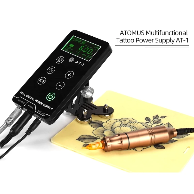 Professional Tattoo Power Supply Touch Screen Digital LCD Display Multifunctional for Tattoo Machines 
Professional Tattoo Power Supply Touch Screen Digital LCD Display Multifunctional for Tattoo Machines