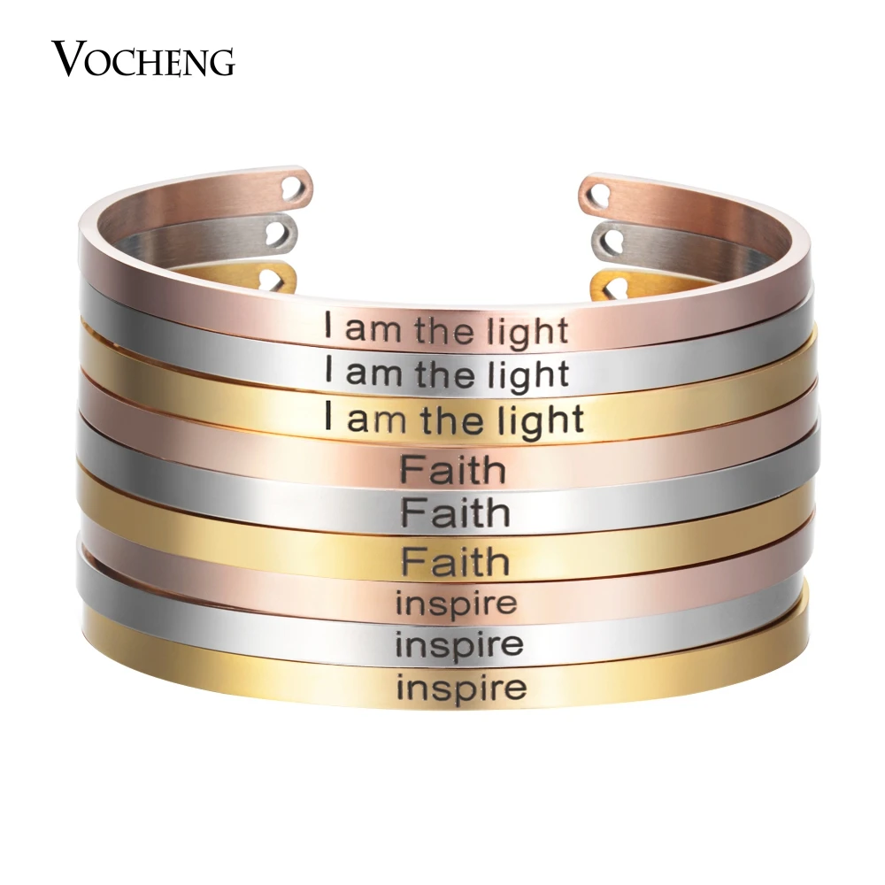 Stainless Steel Cuff Bangle Hand Engrave Stamped Mantra Bangle Engraved Inspirational Bracelet Width 4mm SL-016
Stainless Steel Cuff Bangle Hand Engrave Stamped Mantra Bangle Engraved Inspirational Bracelet Width 4mm SL-016