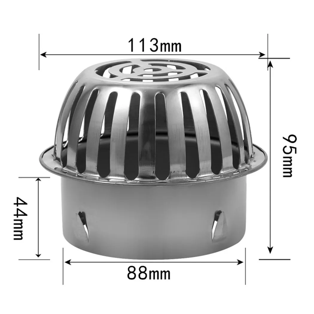 Stainless Steel Balcony Roof Round Large Displacement Anti-blocking Floor Drain Hardware Bathroom Accessories
Stainless Steel Balcony Roof Round Large Displacement Anti-blocking Floor Drain Hardware Bathroom Accessories