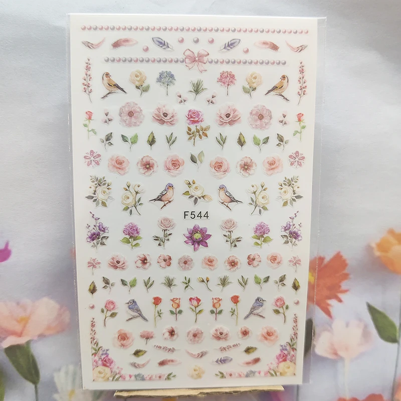 3D Nail Sticker Interesting Design Nail Foil Glue Sticker Peony Flower Rose Bird Stickers for Manicure Nail Art Decoration
3D Nail Sticker Interesting Design Nail Foil Glue Sticker Peony Flower Rose Bird Stickers for Manicure Nail Art Decoration
