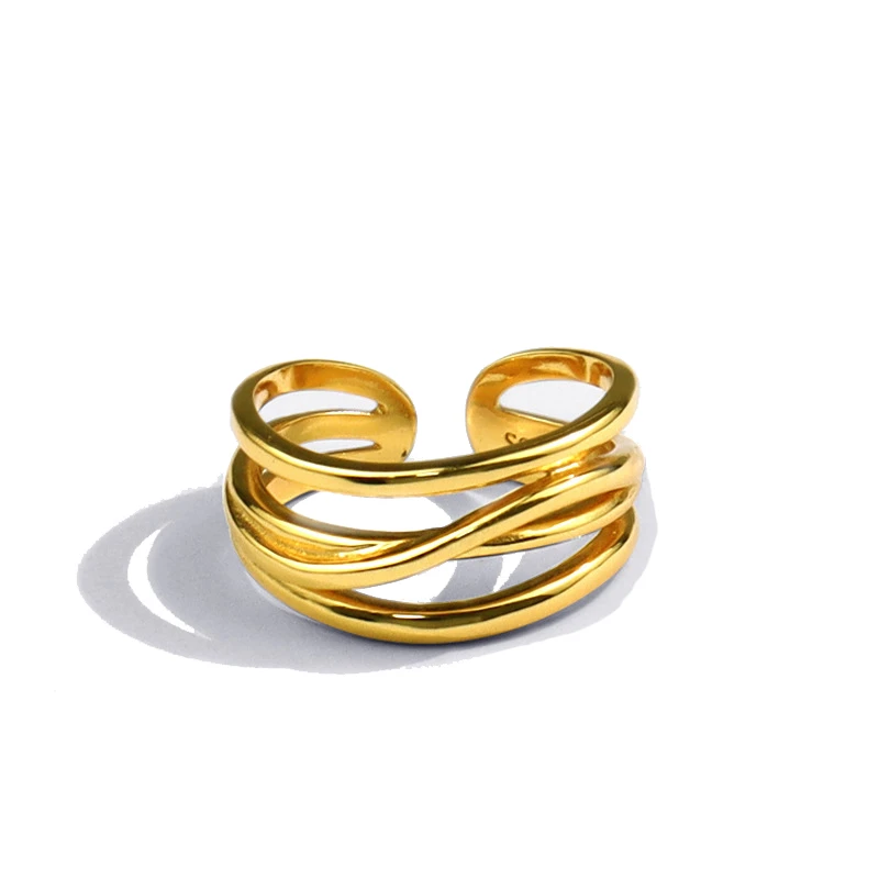 Gold Color Cross Rings Opening Fashion Personality Size Women Resizable Adjustable Hollow Jewelry Ring
Gold Color Cross Rings Opening Fashion Personality Size Women Resizable Adjustable Hollow Jewelry Ring