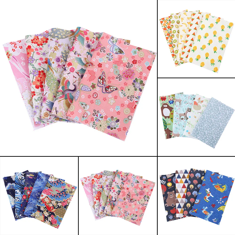 Multipurpose Flower Pattern Fabric Japanese Style Sewing Supplies Cotton Patchwork Cloth DIY Handmade Sewing Tool
Multipurpose Flower Pattern Fabric Japanese Style Sewing Supplies Cotton Patchwork Cloth DIY Handmade Sewing Tool