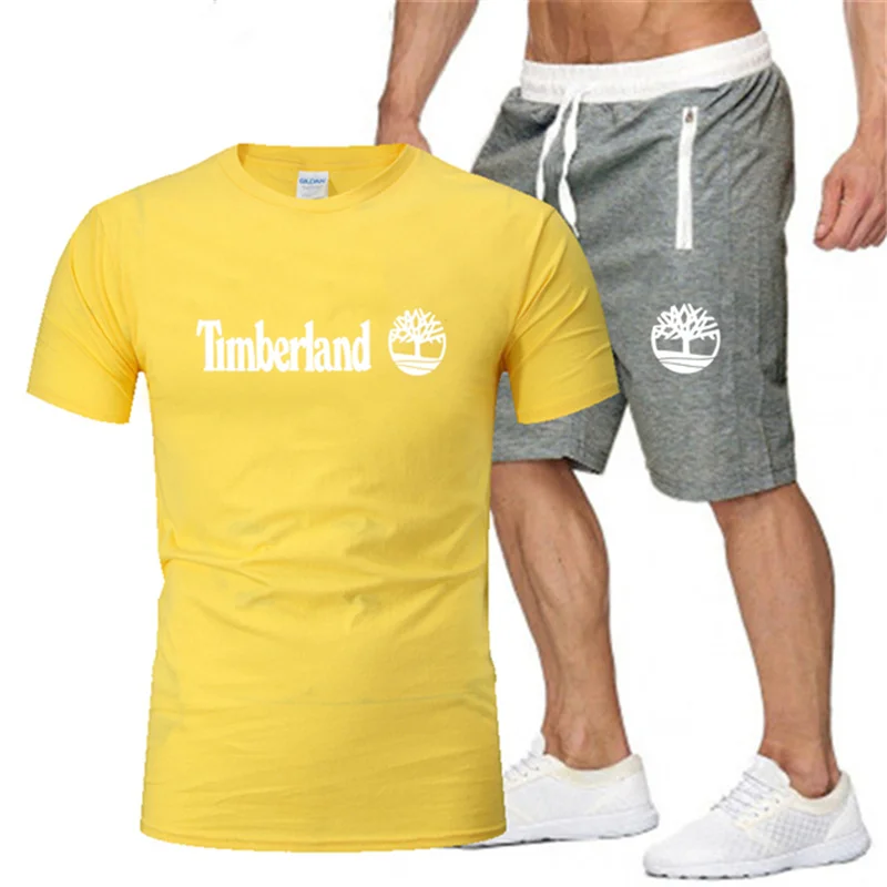 2021 Men's Summer T-shirt Set 2 Piece Sportswear Basketball Jersey Fitness Short Sleeve + Shorts Set O-neck Cotton Short Sleeve
2021 Men's Summer T-shirt Set 2 Piece Sportswear Basketball Jersey Fitness Short Sleeve + Shorts Set O-neck Cotton Short Sleeve