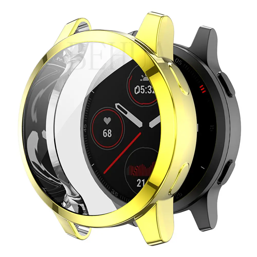 ТПУ Экран защитный часы Чехол для Garmin Вену 2/Вену 2S полный из закаленного стекла