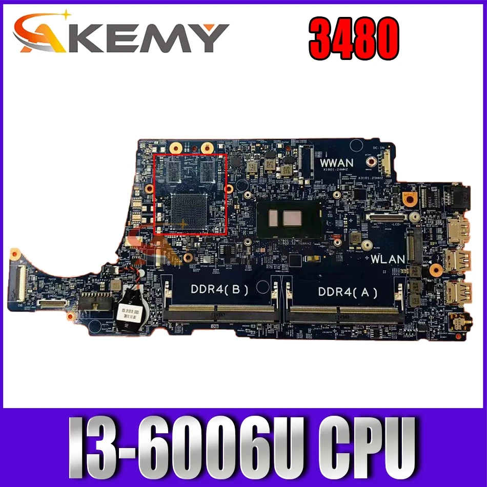 Материнская плата для ноутбука DELL Latitude 3480 I3-6006U CPU 16852-1 CN-0HTG87 0HTG87 HTG87 протестирована на 100%
Материнская плата для ноутбука DELL Latitude 3480 I3-6006U CPU 16852-1 CN-0HTG87 0HTG87 HTG87 протестирована на 100%