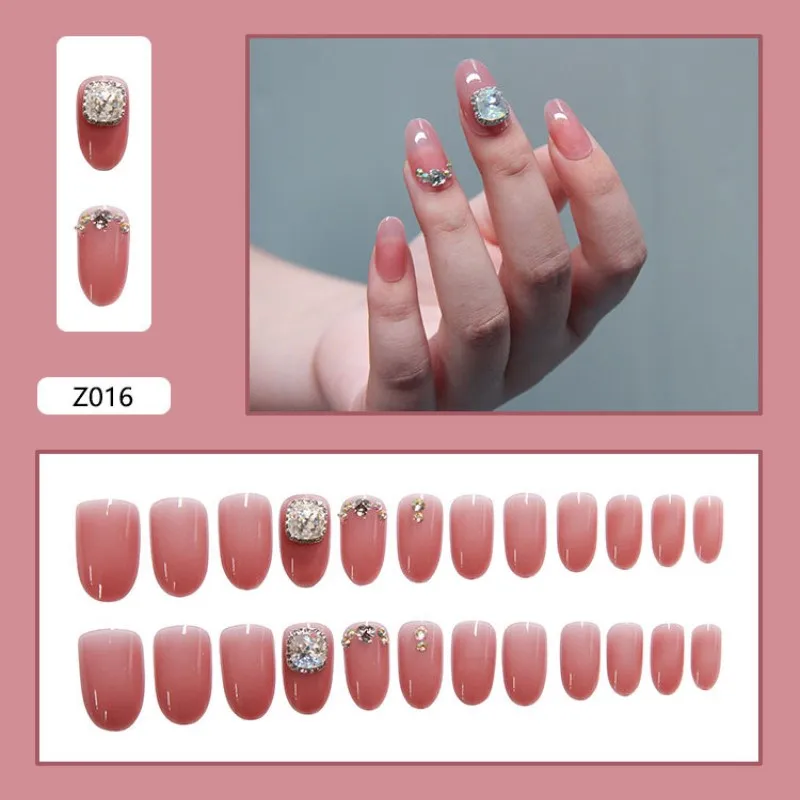 24Pcs/Box Fake Nail Set Auger Tips Patch Glue Wearable Full Cover Solid Color Artificial Art Manicure DIY Tools Accessories 2021
24Pcs/Box Fake Nail Set Auger Tips Patch Glue Wearable Full Cover Solid Color Artificial Art Manicure DIY Tools Accessories 2021