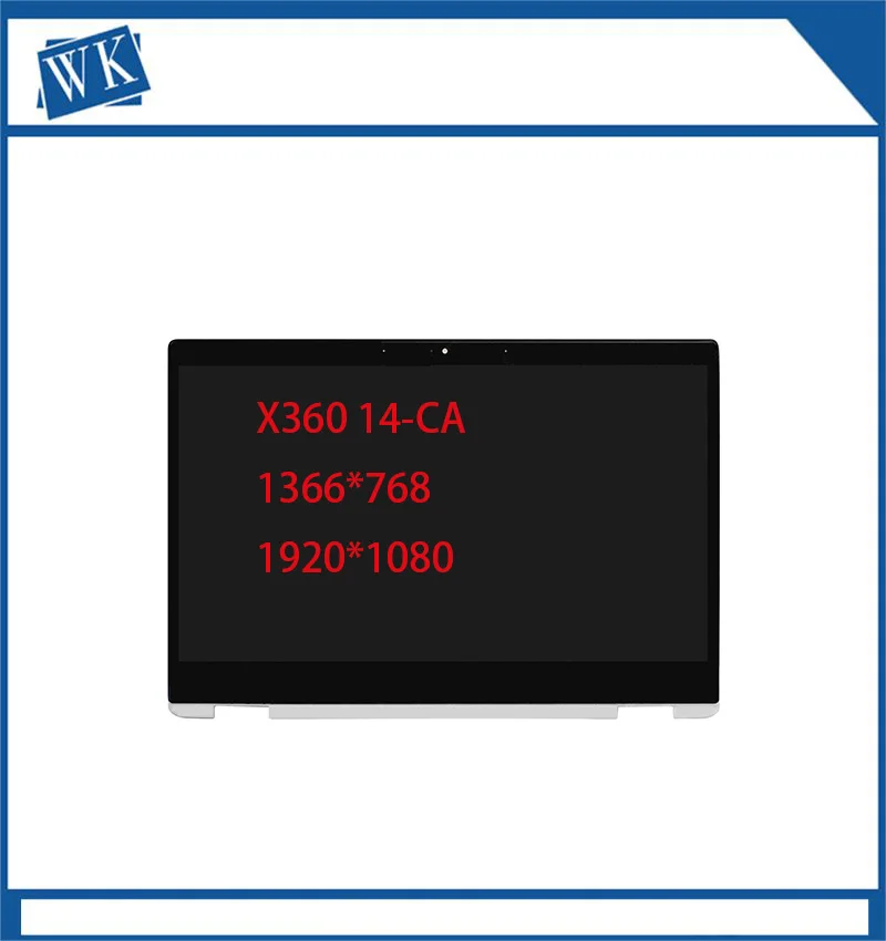 

14‘’ HD FHD LCD Touch Screen with Frame For HP Chromebook x360 14b-ca 14b-ca0645cl 14b-ca0061wm 14b-ca0036nr 14b-ca0013dx