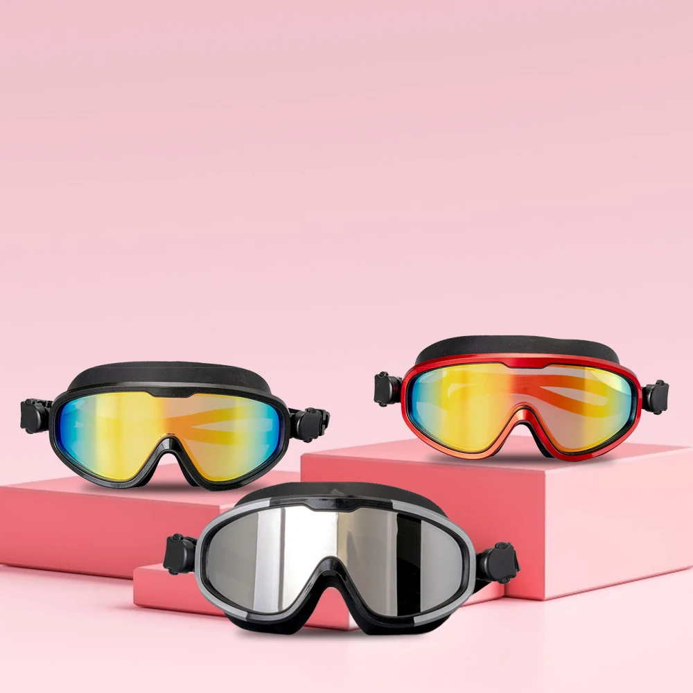 Swimming Goggles Big frame Swim Eyewear Anti-Fog UV Professional Swimming Waterproof Swim Mask Adult for men and women
Swimming Goggles Big frame Swim Eyewear Anti-Fog UV Professional Swimming Waterproof Swim Mask Adult for men and women