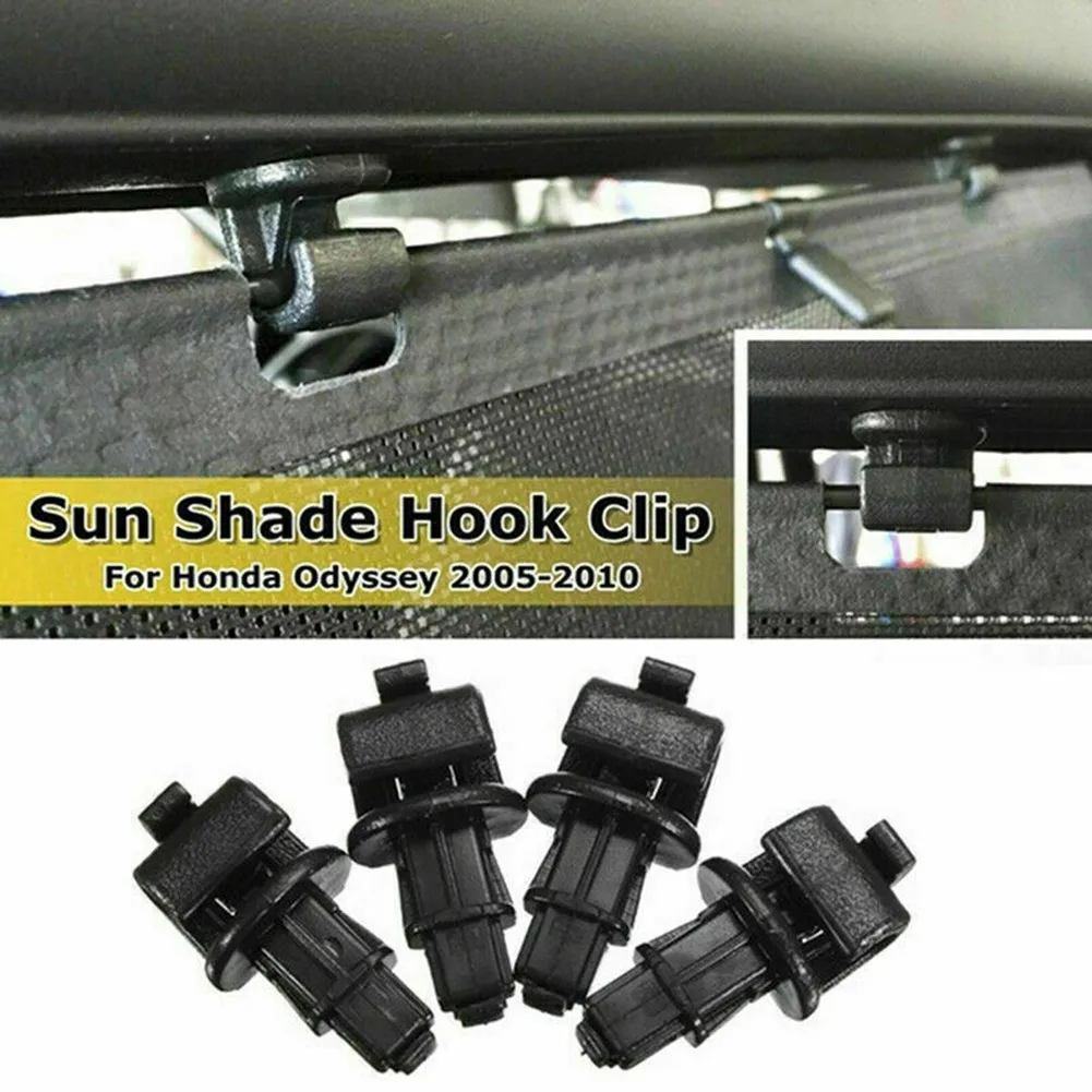 4 PCS Sun Shade Hook Clip Kit FOR Honda Odyssey 2005-2010 Sliding Door Black Shade Hook Clip
4 PCS Sun Shade Hook Clip Kit FOR Honda Odyssey 2005-2010 Sliding Door Black Shade Hook Clip