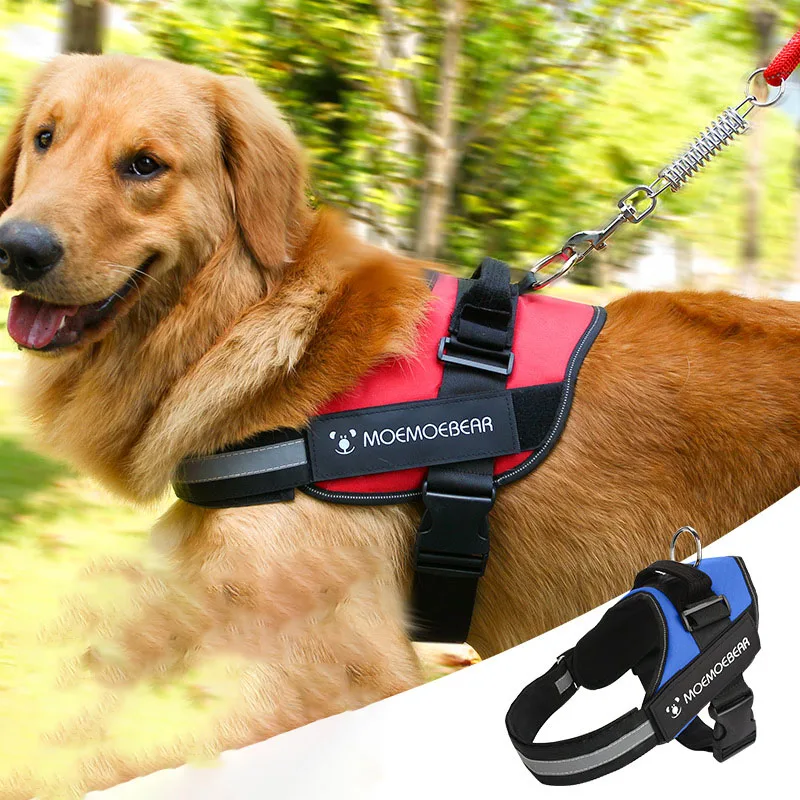 Dogs Reflective Harnesses with Leash Oxford Explosion-Proof Rushing Chest Back for for Medium Large Dog with Traction Rope Puppy
Dogs Reflective Harnesses with Leash Oxford Explosion-Proof Rushing Chest Back for for Medium Large Dog with Traction Rope Puppy