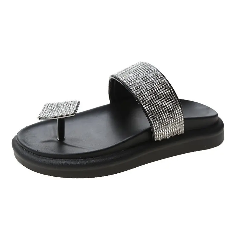 Female Shoes Glitter Slides Slippers Casual Low Platform 2021 Jelly Luxury Flat Soft Fashion Rubber Crystal Fabric PU Glitter Sl
Female Shoes Glitter Slides Slippers Casual Low Platform 2021 Jelly Luxury Flat Soft Fashion Rubber Crystal Fabric PU Glitter Sl