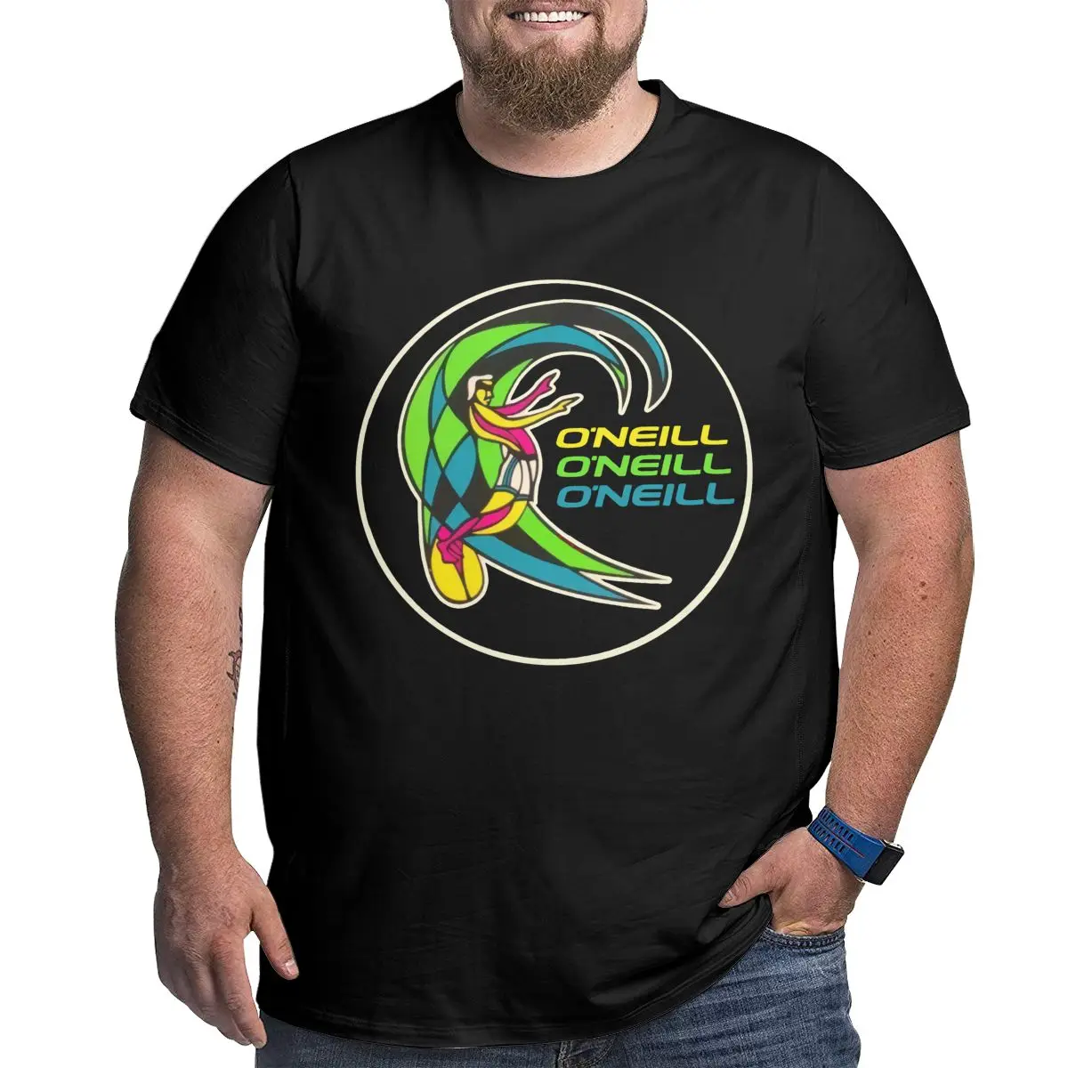 ONeil Painting Color Surfers Retro Casual 100% Cotton T Shirts for Big Tall Man Oversized Plus Size Tee Men's Loose Large Top
ONeil Painting Color Surfers Retro Casual 100% Cotton T Shirts for Big Tall Man Oversized Plus Size Tee Men's Loose Large Top