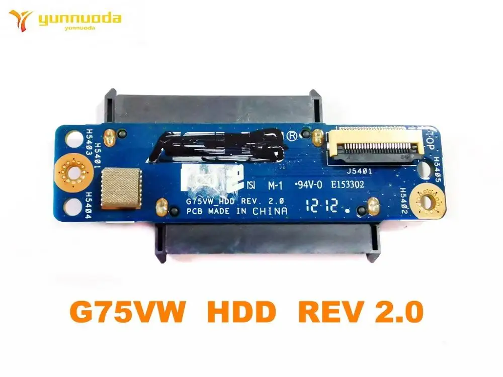 Оригинал для ASUS G75VW HDD плата G75VW HDD REV 2,0 протестированная g ood Бесплатная доставка
Оригинал для ASUS G75VW HDD плата G75VW HDD REV 2,0 протестированная g ood Бесплатная доставка