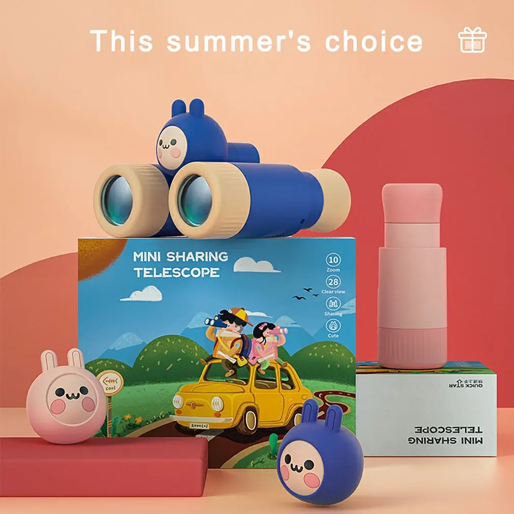 Clear Cute Mini Binoculars Single Binoculars Detachable High-definition Focus Clear Mirror Children's Telescope
Clear Cute Mini Binoculars Single Binoculars Detachable High-definition Focus Clear Mirror Children's Telescope