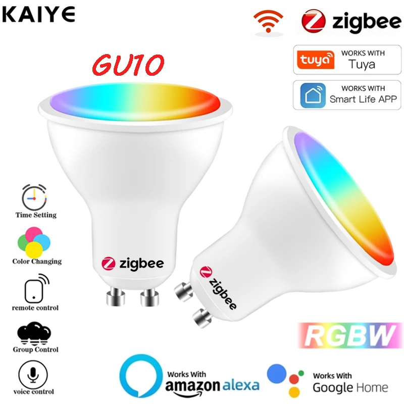 GU10 Точечный светильник Zigbee Tuya Smart светильник лампа RGB + CW 2700-6500K смарт-лампа дистанционного Управление RGB светильник для Alexa Google Home
GU10 Точечный светильник Zigbee Tuya Smart светильник лампа RGB + CW 2700-6500K смарт-лампа дистанционного Управление RGB светильник для Alexa Google Home