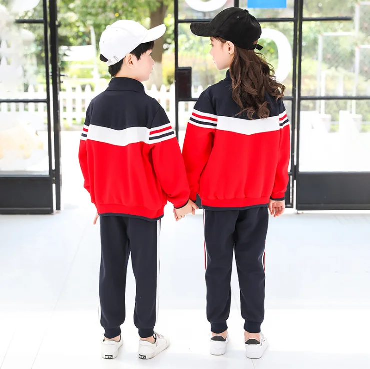 Children's long-sleeved trousers sports class uniforms elementary school uniforms spring and autumn suits boys and girls British
Children's long-sleeved trousers sports class uniforms elementary school uniforms spring and autumn suits boys and girls British