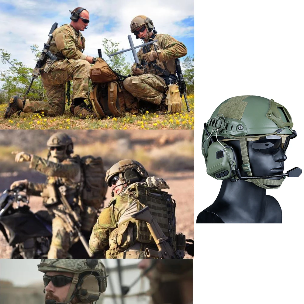 The Fifth Generation Of High-Quality Tactical Shooting Headset Military Helmet Headset Air Paintball Headset CS War Game Headset
The Fifth Generation Of High-Quality Tactical Shooting Headset Military Helmet Headset Air Paintball Headset CS War Game Headset