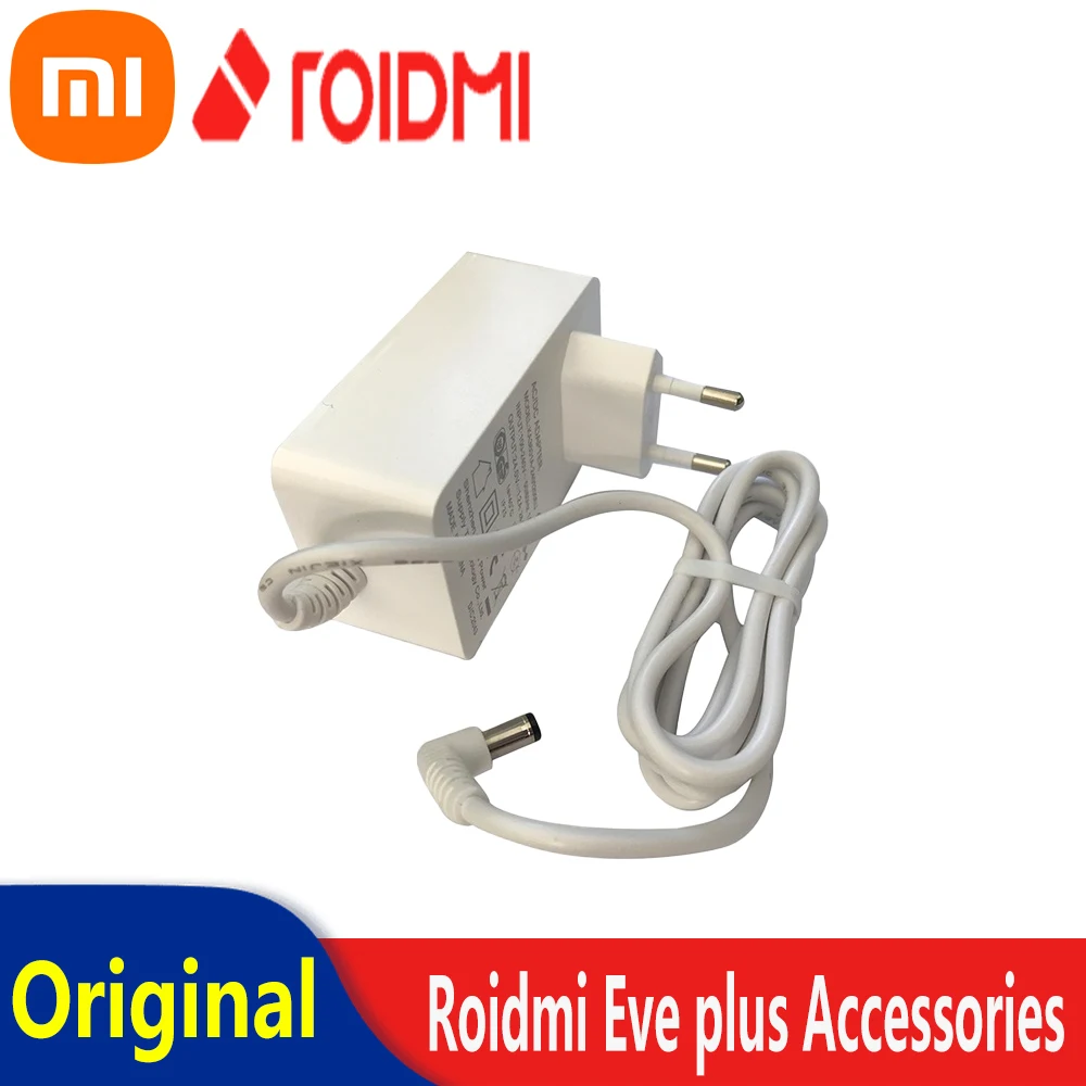 Оригинальные аксессуары для XiaoMi Roidmi Eve Plus европейская вилка белый серый шнур питания Европейская вилка адаптер питания 
Оригинальные аксессуары для XiaoMi Roidmi Eve Plus европейская вилка белый серый шнур питания Европейская вилка адаптер питания