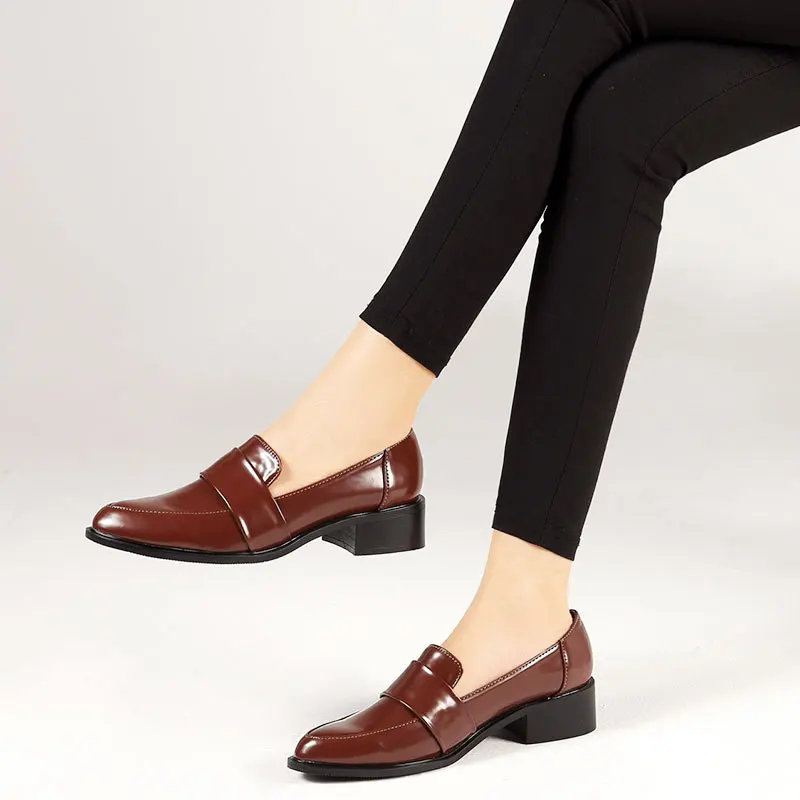 Hot Selling Single Shoes Women Europe-america Fashion All-match Patent Leather Square Toe Low Heels Women's Loafers Moccasins
Hot Selling Single Shoes Women Europe-america Fashion All-match Patent Leather Square Toe Low Heels Women's Loafers Moccasins