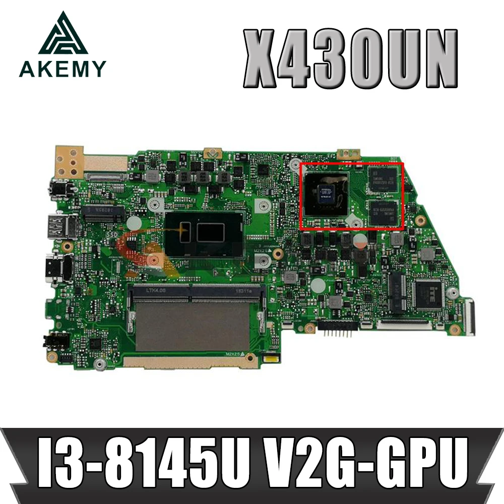 Материнская плата X430UN для ноутбука asus VivoBook S14 S430 S430u X430u A430U S4300U X430UA X430UN
Материнская плата X430UN для ноутбука asus VivoBook S14 S430 S430u X430u A430U S4300U X430UA X430UN