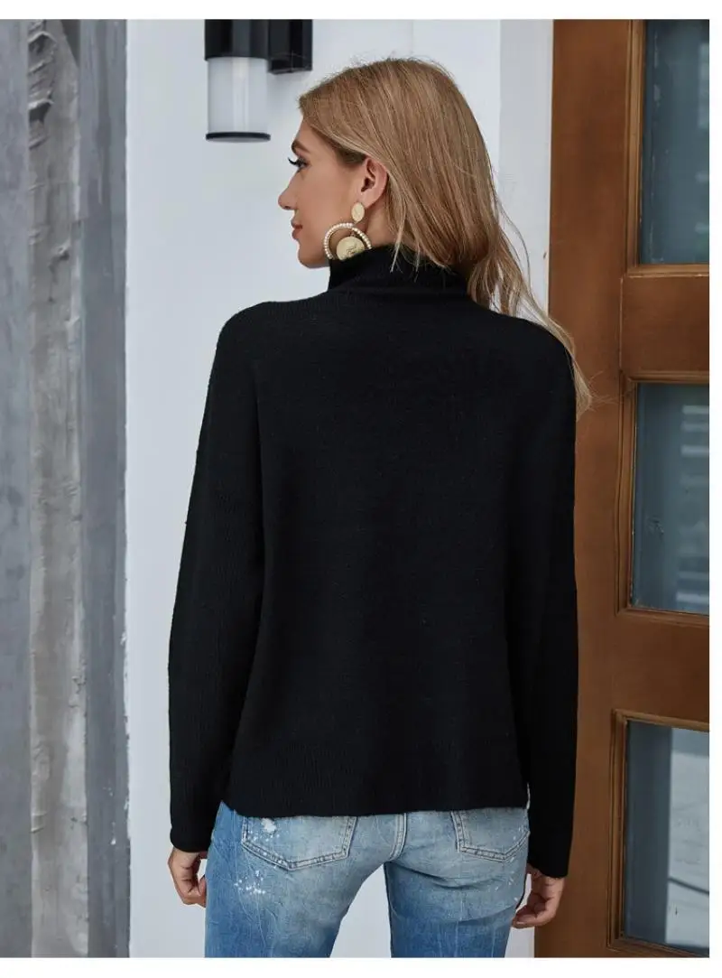Autumn Elegant Solid Color Sweaters Jumper Women Casual Long Sleeve Knitted Sweater Tops Lady Winter Round Neck Out Sweater
Autumn Elegant Solid Color Sweaters Jumper Women Casual Long Sleeve Knitted Sweater Tops Lady Winter Round Neck Out Sweater