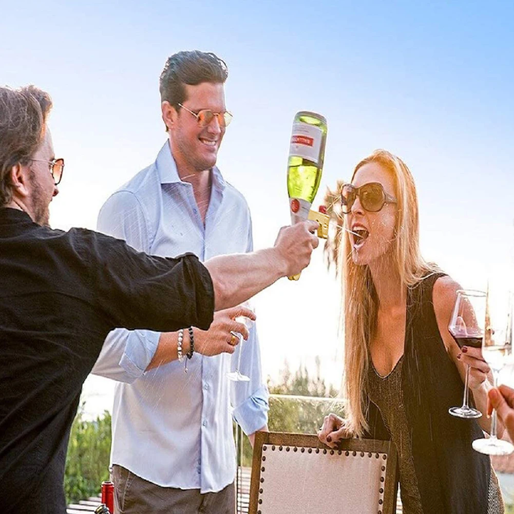 Champagne Pistol Fountain Bottle Pourer Club Party Champagne Gun Wine Ejector Dispenser for Club Summer Party High Accessories
Champagne Pistol Fountain Bottle Pourer Club Party Champagne Gun Wine Ejector Dispenser for Club Summer Party High Accessories