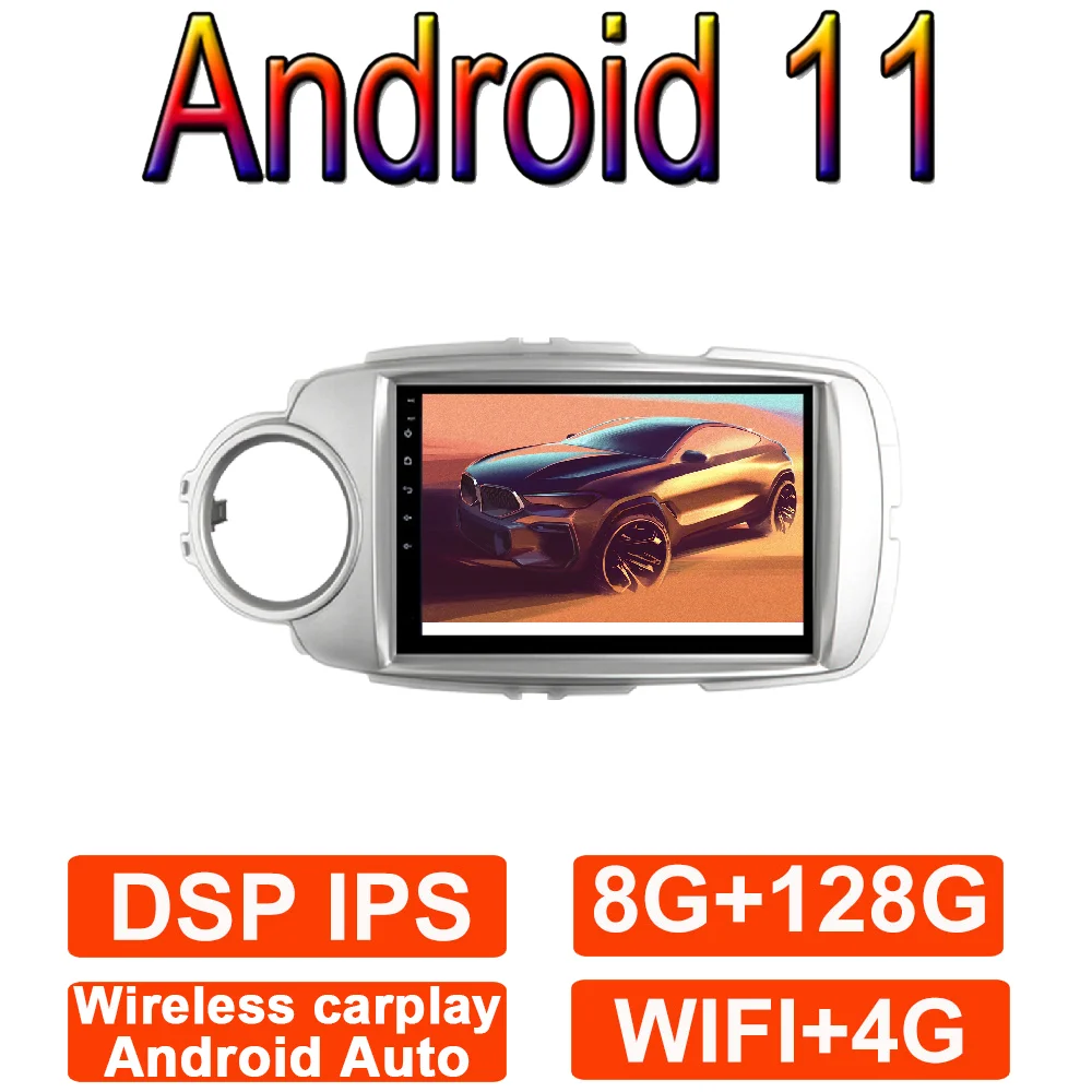 9" Car Radio Multimedia Player For Toyota Yaris 2012 2013 2014 2015 2016 2017 Carplay Android 11 GPS Navigation WIFI IPS DSP BT
9" Car Radio Multimedia Player For Toyota Yaris 2012 2013 2014 2015 2016 2017 Carplay Android 11 GPS Navigation WIFI IPS DSP BT