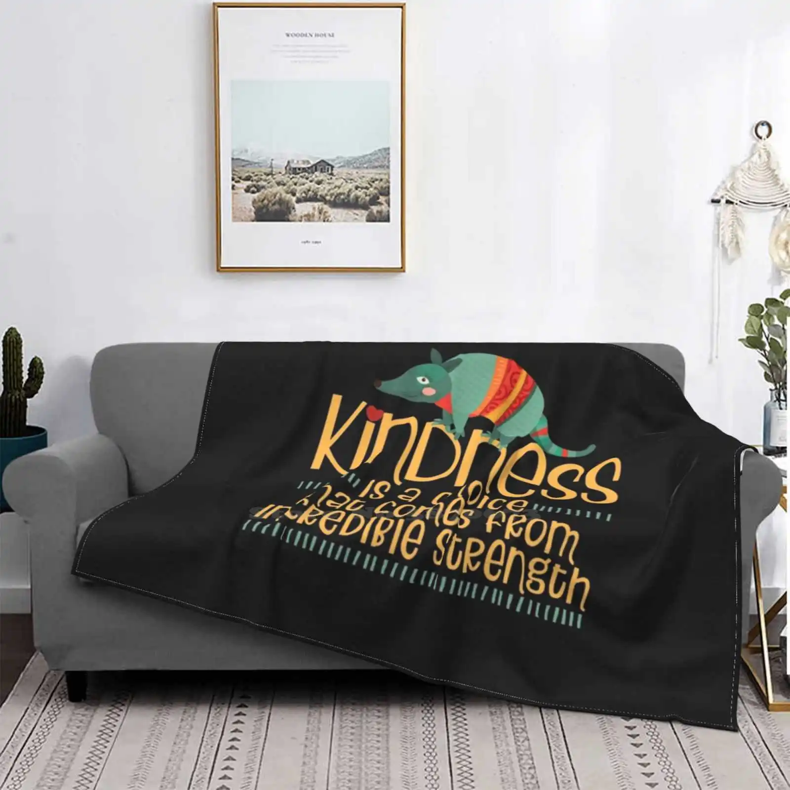 Kindness Is A Choice Armadillo Strength Funny Animal Whimsical New Arrival Fashion Leisure Flannel Blanket Kindness Choice
Kindness Is A Choice Armadillo Strength Funny Animal Whimsical New Arrival Fashion Leisure Flannel Blanket Kindness Choice