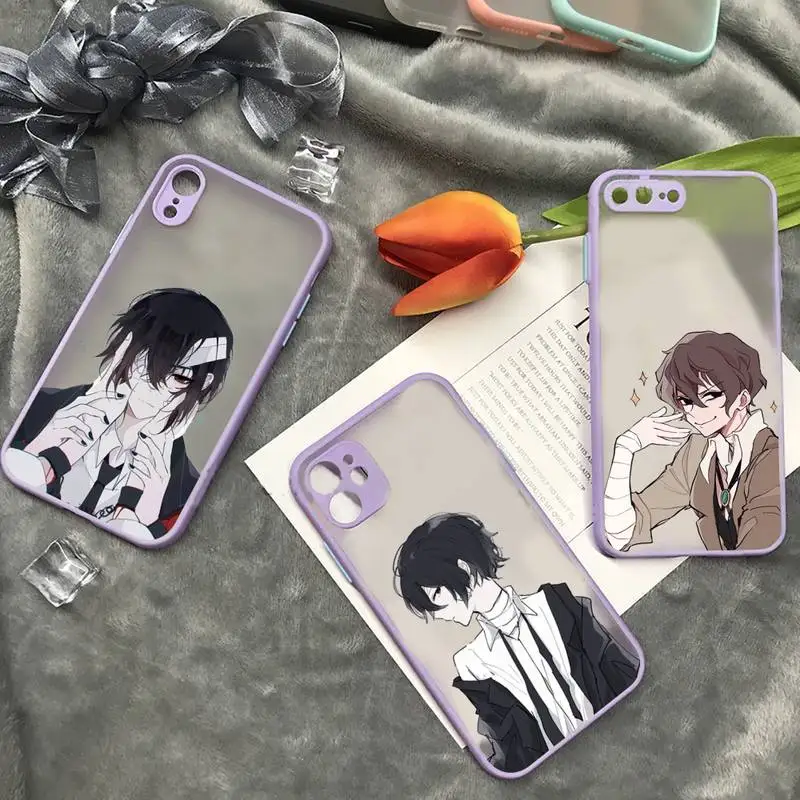 Anime Bungou Stray Dogs Dazai Osamu Phone Case matte transparent For iphone 7 8 11 12 plus mini x xs xr pro max cover
Anime Bungou Stray Dogs Dazai Osamu Phone Case matte transparent For iphone 7 8 11 12 plus mini x xs xr pro max cover