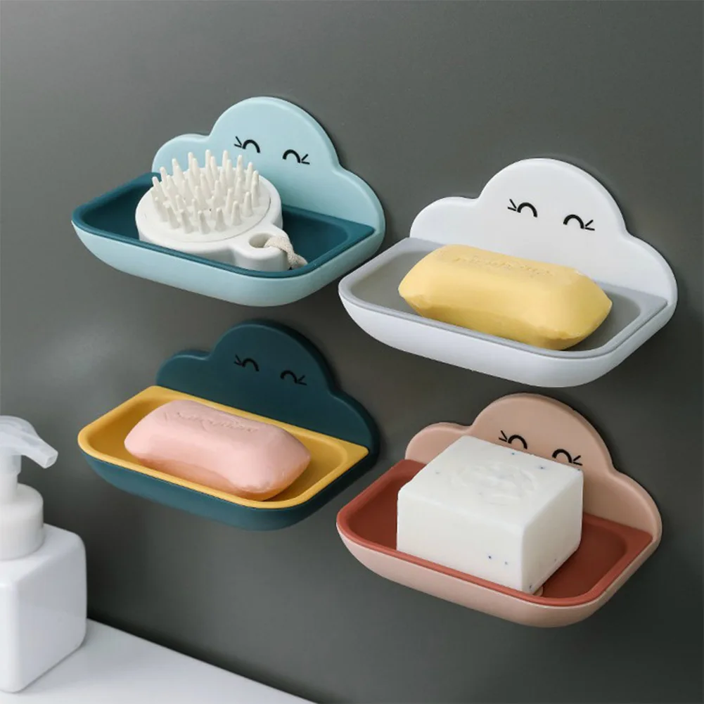 Creative Soap Box Suction Cup Wall Mounted Soap Box Stand Drain Toilet Free Punch Soap Holder Bathroom Container Organization
Creative Soap Box Suction Cup Wall Mounted Soap Box Stand Drain Toilet Free Punch Soap Holder Bathroom Container Organization