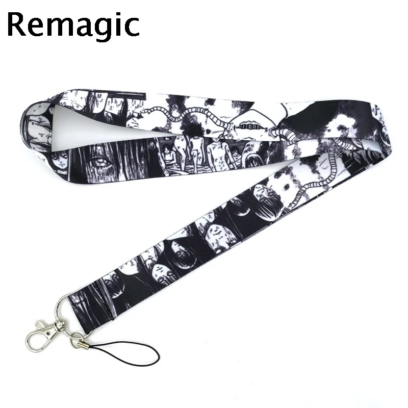 Horror Anime Tomie Lanyard Keys Phone Holder Funny Neck Strap With Keyring ID Card DIY Animal webbings ribbons Hang Rope
Horror Anime Tomie Lanyard Keys Phone Holder Funny Neck Strap With Keyring ID Card DIY Animal webbings ribbons Hang Rope