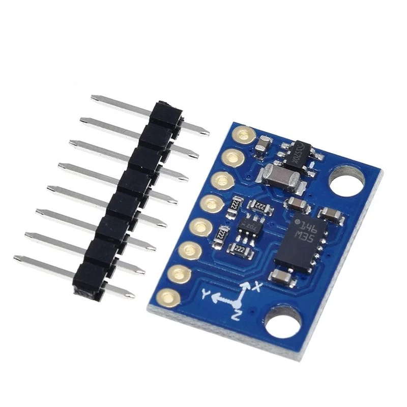 GY-511 LSM303DLHC Module E-Compass 3 Axis Accelerometer + 3 Axis Magnetometer Module Sensor
GY-511 LSM303DLHC Module E-Compass 3 Axis Accelerometer + 3 Axis Magnetometer Module Sensor