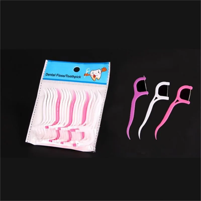 20 Pcs/Pack Disposable Dental Flosser Interdental Brush Teeth Stick Toothpicks Floss Pick Oral Gum Teeth Cleaning Care
20 Pcs/Pack Disposable Dental Flosser Interdental Brush Teeth Stick Toothpicks Floss Pick Oral Gum Teeth Cleaning Care