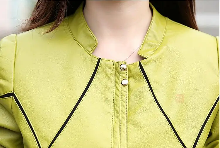 Spring And 2021 Autumn New Genuine Leather Jacket Female Short Slim Korean Fashion Women Stand Collar Thin Joker Large Size Coat 
Spring And 2021 Autumn New Genuine Leather Jacket Female Short Slim Korean Fashion Women Stand Collar Thin Joker Large Size Coat