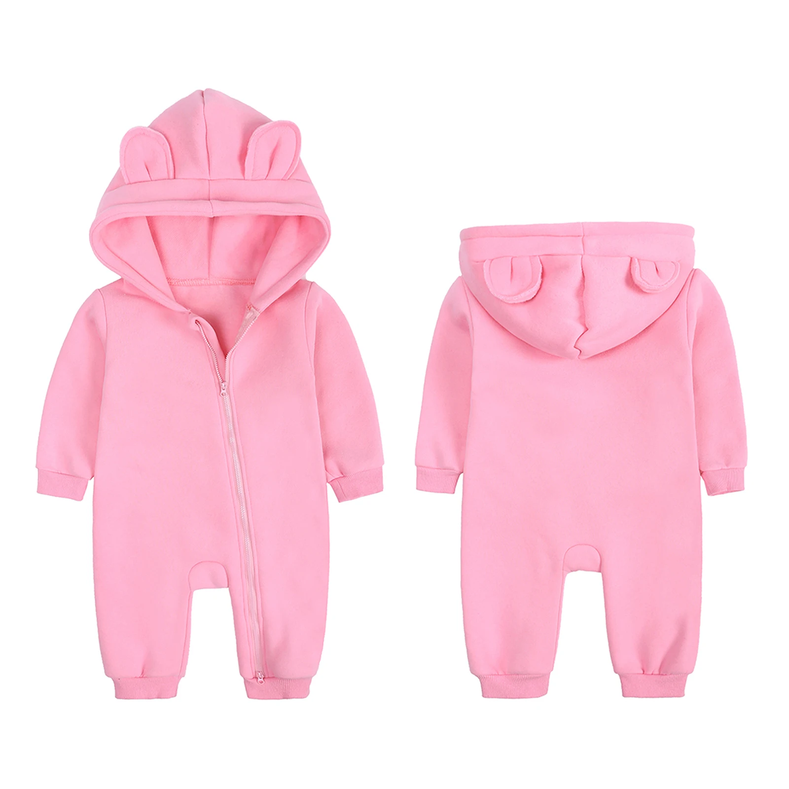 Newborn Baby One Piece Rompers Infant Brushed Fleece Zipper Romper Hooded Bear Ear Bodysuit Toddler Jumpsuit Long Sleeve Outfit
Newborn Baby One Piece Rompers Infant Brushed Fleece Zipper Romper Hooded Bear Ear Bodysuit Toddler Jumpsuit Long Sleeve Outfit
