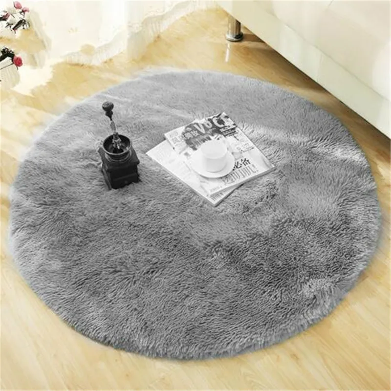 Fluffy Round Rug Carpets for Living Room Decor Faux Fur Rugs Kids Room Long Plush Rugs for Bedroom Shaggy Area Rug Modern Mats
Fluffy Round Rug Carpets for Living Room Decor Faux Fur Rugs Kids Room Long Plush Rugs for Bedroom Shaggy Area Rug Modern Mats