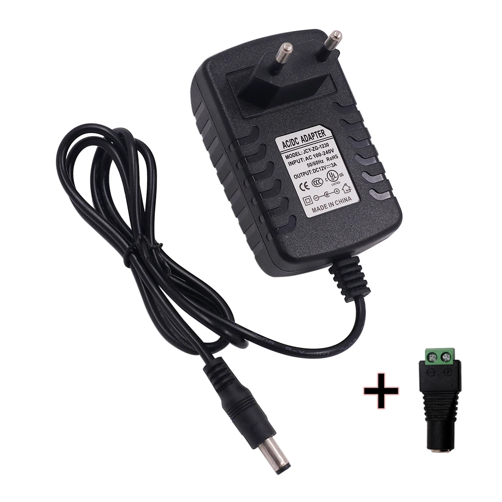 120W Switching Power Supply Adapter Converter 2A 3A 5A 6A 10A AC 100-240V to DC 12V Transformer EU US UK AU Plug Charger
120W Switching Power Supply Adapter Converter 2A 3A 5A 6A 10A AC 100-240V to DC 12V Transformer EU US UK AU Plug Charger